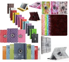 360 Degree Rotating PU Leather Case Cover Swivel Stand For Apple iPad Mini/Mini2
