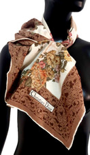    Christian Dior Vintage Silk Scarf floral,in very good condition 