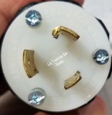 20A 250V NEMA L6-20P, 2P, 3W, LOCKING PLUG INDUSTRIAL GRADE FITS 2321 READ