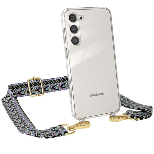 EAZY CASE do Samsung Galaxy S23 Plus Case Silikonowe z paskiem na ramię do zawieszenia - Zdjęcie 17 z 24