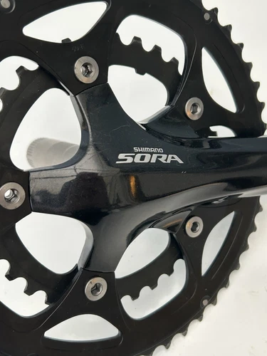 Shimano Sora FC-3550 2x9 Speed 110BCD Crankset 170mm 46-34T - Picture 6 of 12