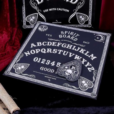 Black and White Spirit Board Gothic Talking Ouija by Nemesis Now