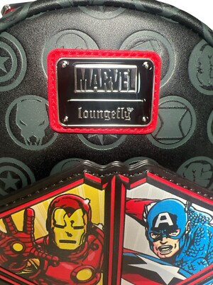 Loungefly Marvel Avengers 60th Anniversary Glow in The Dark  display picture 2