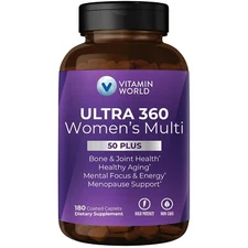 Vitamin World Ultra 360 Multivitamin for Women 50 Plus Women's 50+ Multivitamin