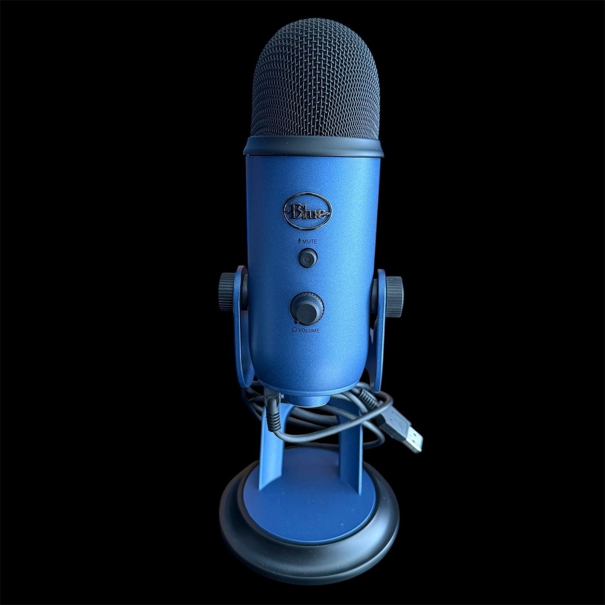 Blue yeti A00132 青 Blue Yeti USB Microphone Midnight Blue Multi-Pattern Condenser Mic
