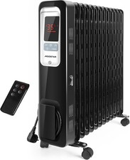 STUFA RADIATORE A OLIO 13 ELEMENTI 3LIVELLI TELECOMANDO DISPLAY 2500W AIGOSTAR