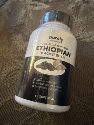 Purely Blackseed Oil 100% Pure Soft Gel