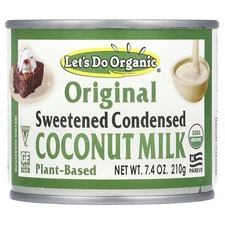 Let's Do Organic®, Sweetened Condensed Coconut Milk, Original , 7.4 oz (210 g)