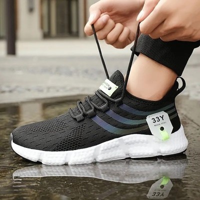 Men's Sneakers Casual Shoes Trainers Breathable Lightweight -