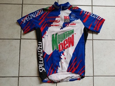 SPECIALIZED MOUNTAIN DEW ROCK SHOX FAHRRADTRIKOT FAHRRAD GRÖSSE M/3 BE