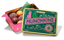 2025 WickedXDunkin’ DonutsMunchkin’  Tin Box-Pink Green