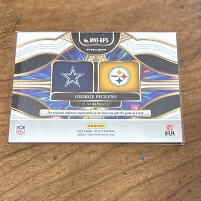 Panini 2025 Select Multiverse Memorabilia George Pickens Cowboys