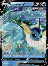 SWSH: Sword & Shield Promo Cards #SWSH150 Vaporeon V on eBay