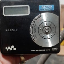 Sony Hi-MD Walkman MZ-RH710 MiniDisc Recorder MP3 Playback Black/Silver
