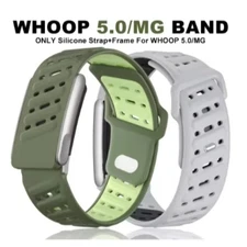 Breathable Silicone Fitness Band Strap for Whoop 5.0 ECG MG/One/Peak Bracelet