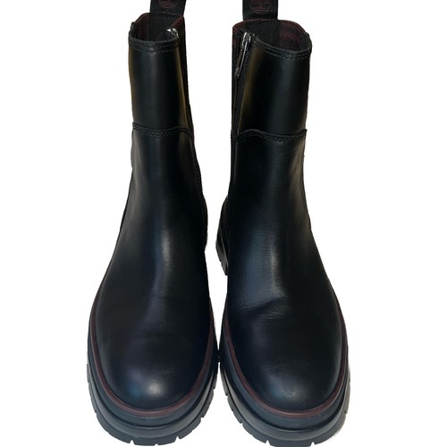 Timberland Women's Leather Malynn Waterproof Mid Slip-On Boots EUC Side Zip 8.5 - Picture 10 of 10