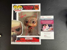 Jamie Campbell Bower Signed Vecna Stranger Things #1312 Funko - JSA COA