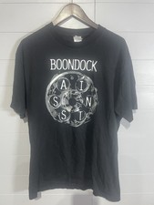 Vintage Boondock Saints Shirt Adult Large Black Movie Promo Mens RARE Y2K