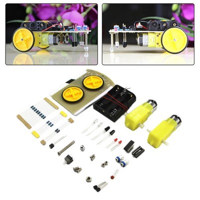 Robotic Intelligent Tracking Vehicle DIY Kit with Interactive Features