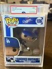 Funko Pop! Vinyl: Shohei Ohtani MLB Dodgers Home Figure #106 PSA 9 Mint