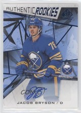 2021 Upper Deck SP Game Used Authentic Rookies Blue Jacob Bryson #177 Auto 4et