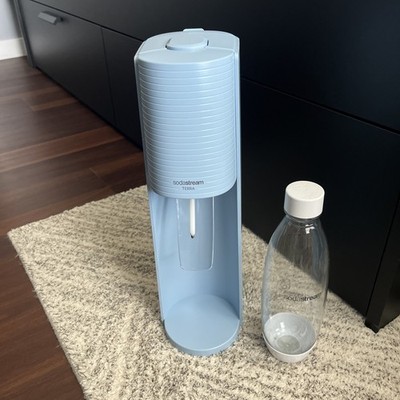 SodaStream Terra Blue with Co2 Canister and bottle 
