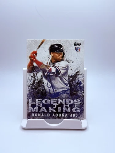 2018 Topps Update Series - Ronald Acuna Jr. Legends In The Making Insert RC