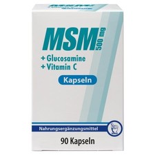 MSM 500 mg+Glucosamine Kapseln 90 St