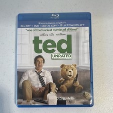 Ted Unrated Blu-ray DVD Digital Copy Ultraviolet Combo Pack 2012 Comedy