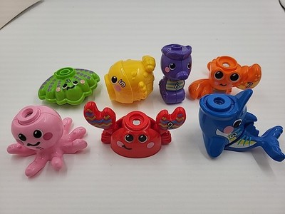7-VTech Jiggle Giggle Fishing Set Replacement Animals 