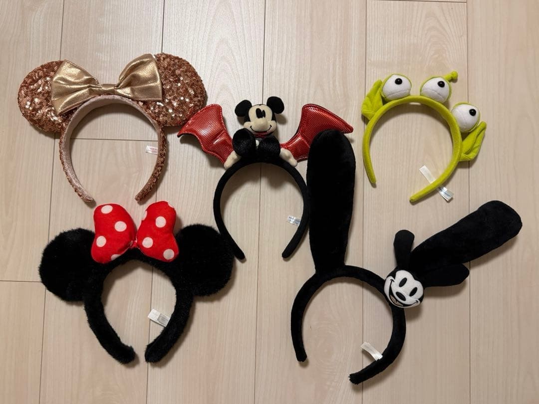 Disney headband set of 5 #f6bdd5