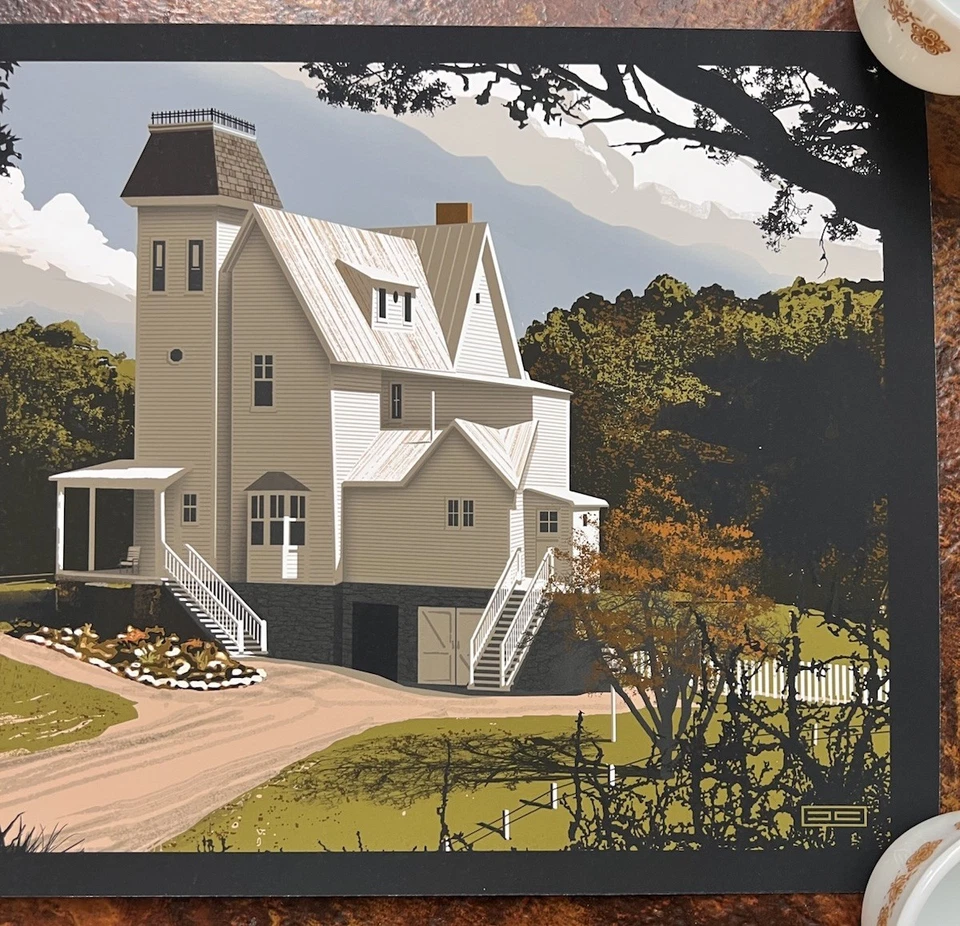 Cartaz de filme com estampa artística “Beetlejuice” por JC Richard edição limitada ASSINADO XX/150 - Imagem 4 de 4