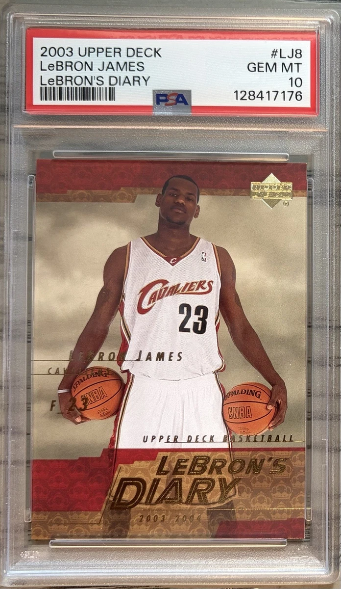 LeBron James Professional Sports Authenticator (PSA) Basketball