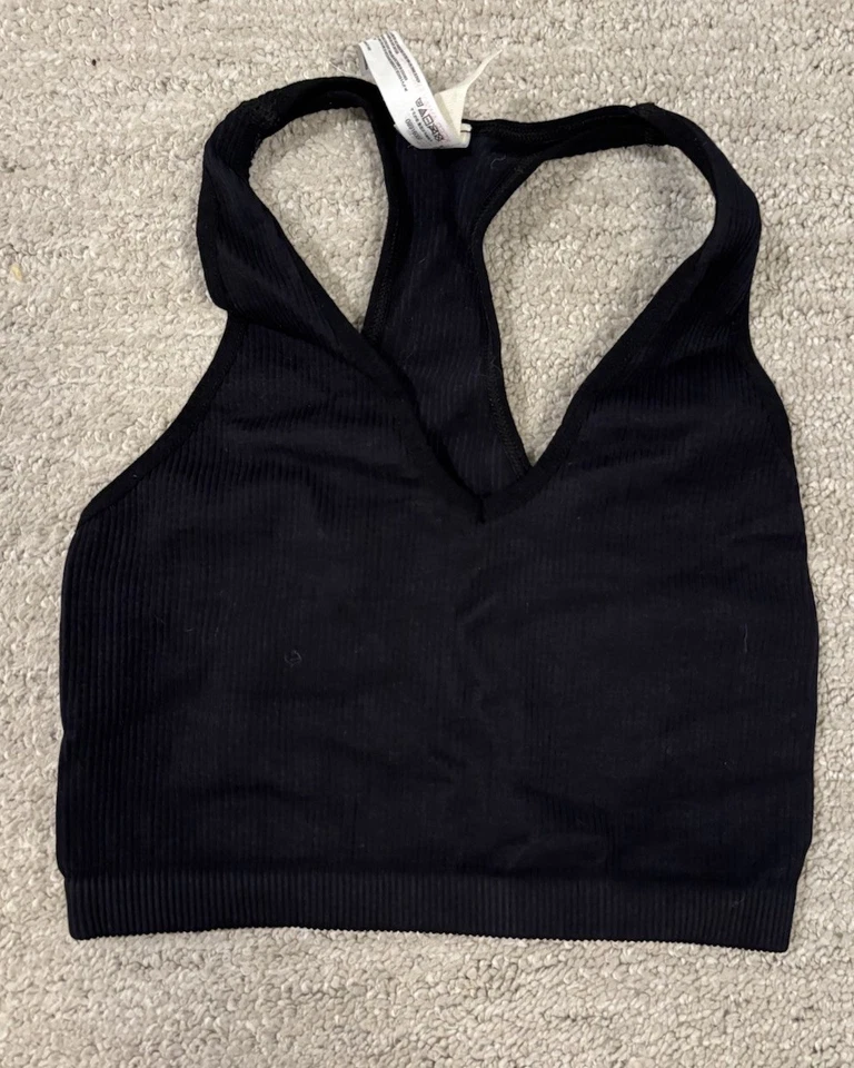Tanque(s) Free People x FP Movement Free Throw Crop, negro, azul marino, gris (3), talla XS Foto 4 de 4