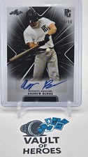 2021 Leaf Perfect Game Andrew Burns Auto Black 48/50 National Showcase