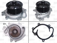 Wasserpumpe MotorküHlung Valeo 506987 FüR W211 Klasse Mercedes V251 W204 W251 GL