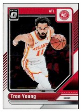 Trae Young 2024-25 Donruss Optic #186 Atlanta Hawks Chrome NBA *324