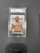 Jon Jones 2010 Leaf MMA  #9 ROOKIE CCG 10 GEM MINT