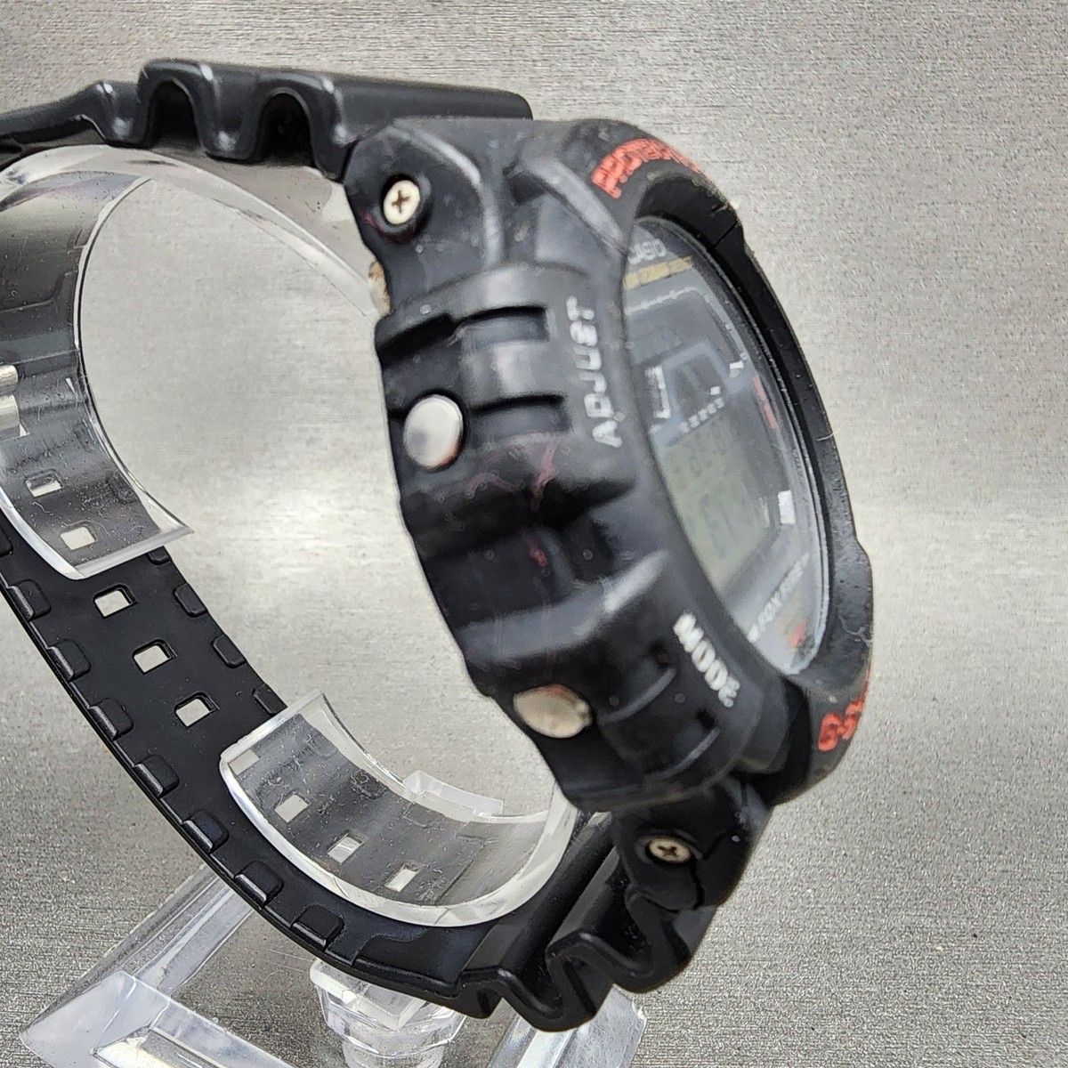 Casio G-Shock DW-8700 Watch Men 47mm Digital Black Alarm Chrono