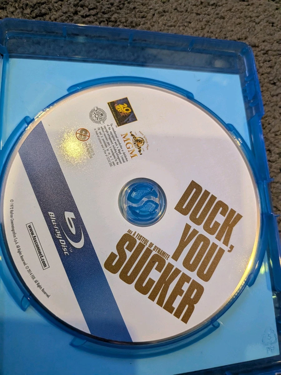 A Fistful of Dynamite - Sergio Leone (Blu-ray) US Rare  duck you sucker zone A