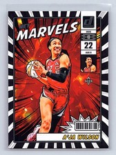 A'ja Wilson 2025 Donruss WNBA #8 Net Marvels *