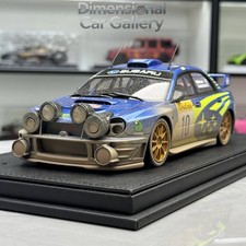 1/18 Subaru Impreza WRC 2002 Monte Carlo Rally Dirt Livery Resin Model