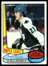 1980-81 Topps Borje Salming Toronto Maple Leafs #85