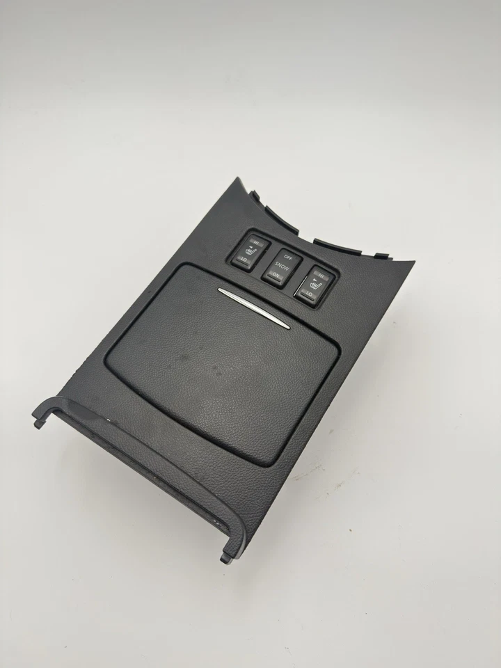 Infiniti G35 G37 2007-2009 consola central portavasos asiento térmico nieve encendido/offfoem Foto 2 de 4