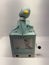Mo Willems Jack in the Box Toy Pigeon Jack In The Bus Pop Up Plays Wheels On Bus