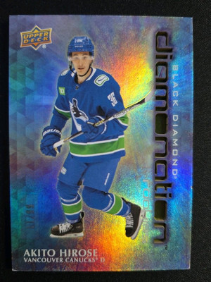 AKITO HIROSE RC 2023-24 BLACK DIAMOND DIAMONATION ROOKIES rookie  11/99
