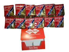 Old VINTAGE candy SEN SEN mint licorice breath freshener mint 12-PACKETS 1-box