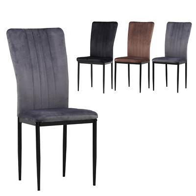 Esszimmerstühle MODENA, Set, Samt/Velvet, SGS getestet