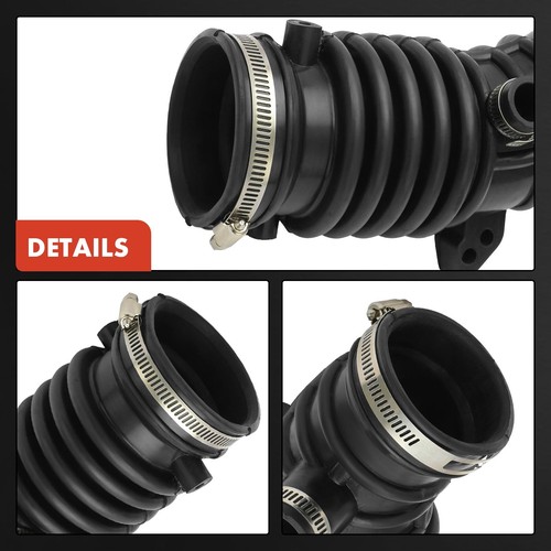 Engine Air Intake Hose with Hose Clamps for Nissan Sentra 2000-2002 L4 1.6L 1.8L - Picture 7 of 9
