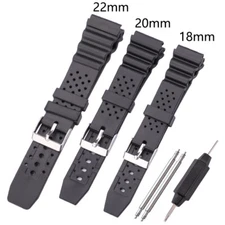 Silicon Strap Belt Watchband Watch Replacement For CASIO Watch Strap Accessories